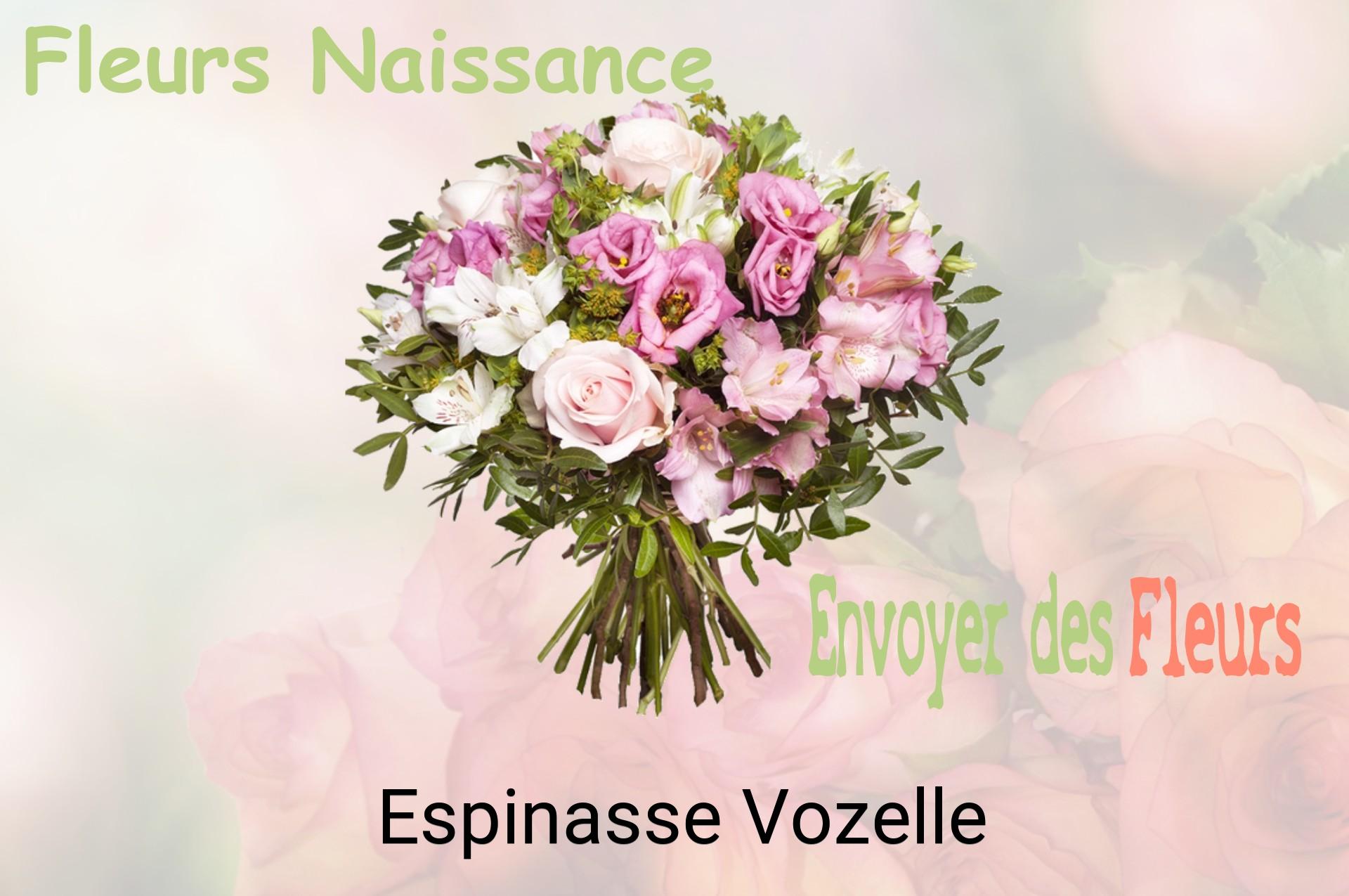 Bouquet de fleurs de naissance livré à Espinasse-Vozelle